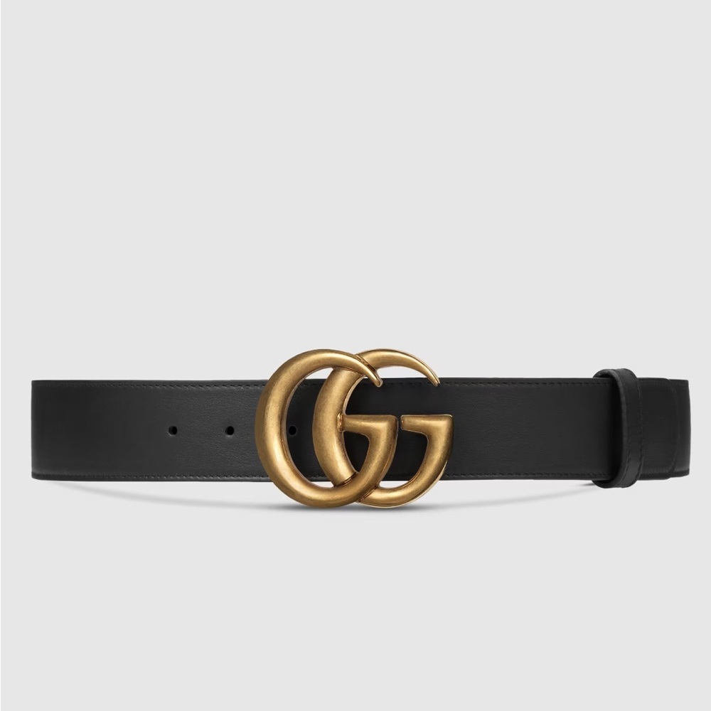 2015 Re-Edition wide leather belt 105